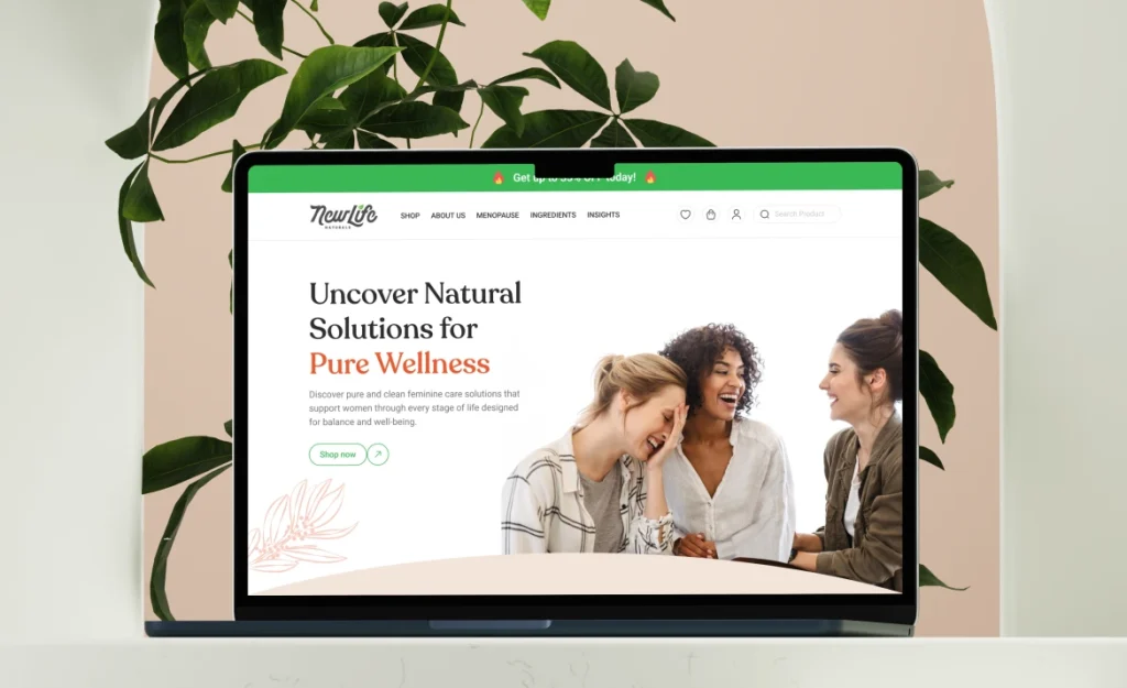 NewLife Naturals UX Case study